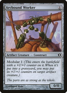 Arcbound Worker - Duel Decks: Elspeth vs. Tezzeret (DDF) #40 - Common Magic: The Gathering Trading Card