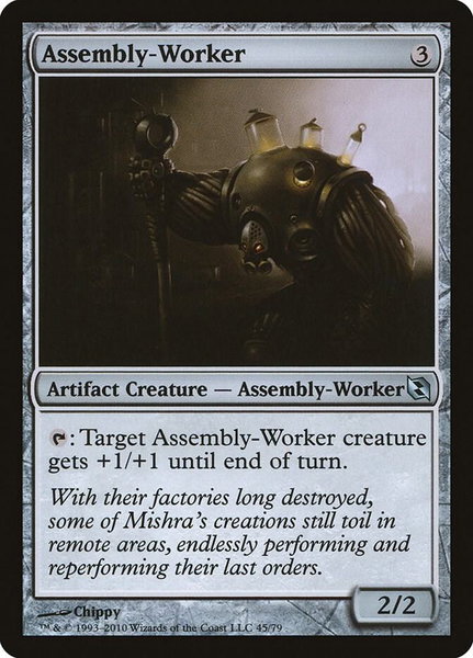 Assembly-Worker - Duel Decks: Elspeth vs. Tezzeret Magic: The Gathering trading card