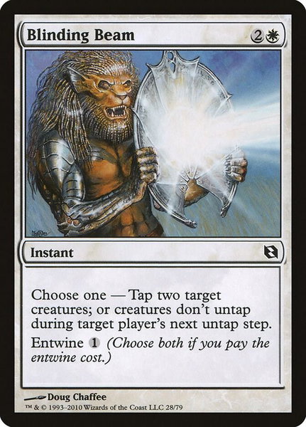 Blinding Beam - Duel Decks: Elspeth vs. Tezzeret Magic: The Gathering trading card
