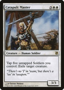 Catapult Master - Duel Decks: Elspeth vs. Tezzeret (DDF) #18 - Rare Magic: The Gathering Trading Card