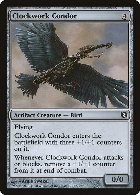Clockwork Condor - Duel Decks: Elspeth vs. Tezzeret Magic: The Gathering trading card