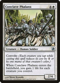 Conclave Phalanx - Duel Decks: Elspeth vs. Tezzeret (DDF) #16 - Uncommon Magic: The Gathering Trading Card