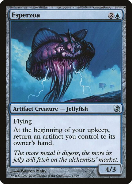 Esperzoa - Duel Decks: Elspeth vs. Tezzeret Magic: The Gathering trading card
