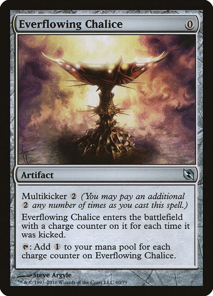 Everflowing Chalice - Duel Decks: Elspeth vs. Tezzeret Magic: The Gathering trading card