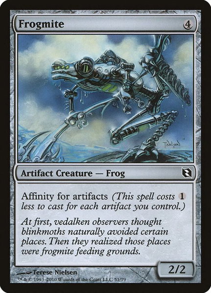 Frogmite - Duel Decks: Elspeth vs. Tezzeret Magic: The Gathering trading card