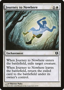 Journey to Nowhere - Duel Decks: Elspeth vs. Tezzeret (DDF) #23 - Common Magic: The Gathering Trading Card