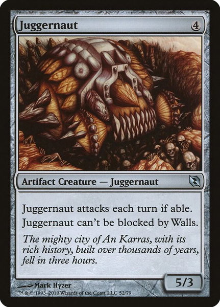 Juggernaut - Duel Decks: Elspeth vs. Tezzeret Magic: The Gathering trading card