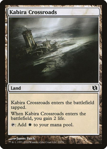 Kabira Crossroads trading card from Duel Decks: Elspeth vs. Tezzeret Kabira Crossroads - Duel Decks: Elspeth vs. Tezzeret Magic: The Gathering trading card