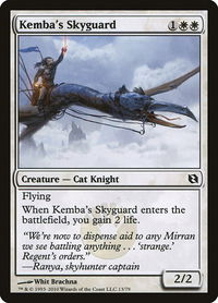 Kemba's Skyguard - Duel Decks: Elspeth vs. Tezzeret (DDF) #13 - Common Magic: The Gathering Trading Card