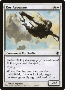 Kor Aeronaut - Duel Decks: Elspeth vs. Tezzeret (DDF) #10 - Uncommon Magic: The Gathering Trading Card