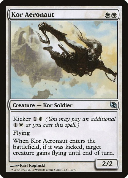 Kor Aeronaut - Duel Decks: Elspeth vs. Tezzeret Magic: The Gathering trading card