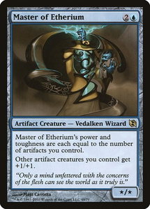 Master of Etherium - Duel Decks: Elspeth vs. Tezzeret (DDF) #48 - Rare Magic: The Gathering Trading Card