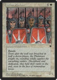 Icatian Phalanx - Fallen Empires (FEM) #11 - Uncommon Magic: The Gathering Trading Card