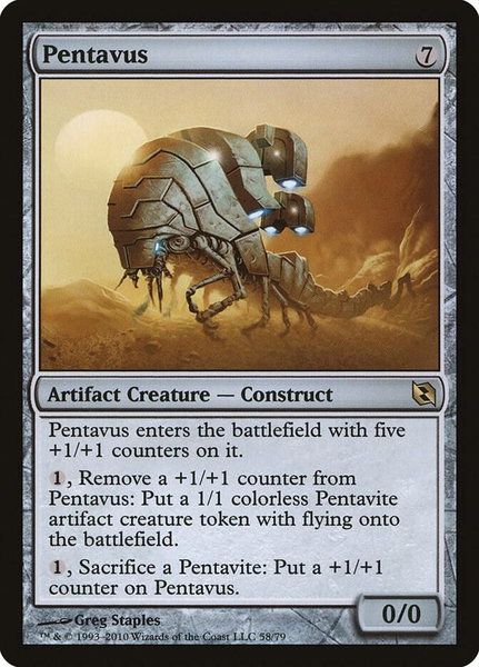 Pentavus - Duel Decks: Elspeth vs. Tezzeret Magic: The Gathering trading card