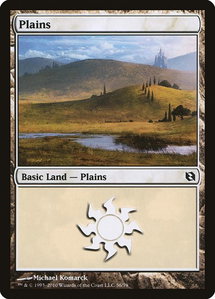 Plains (36) - Duel Decks: Elspeth vs. Tezzeret (DDF) #36 - Land Magic: The Gathering Trading Card