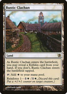 Rustic Clachan - Duel Decks: Elspeth vs. Tezzeret (DDF) #34 - Rare Magic: The Gathering Trading Card