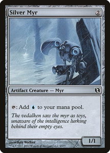 Silver Myr - Duel Decks: Elspeth vs. Tezzeret (DDF) #43 - Common Magic: The Gathering Trading Card