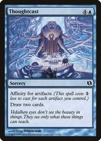 Thoughtcast - Duel Decks: Elspeth vs. Tezzeret (DDF) #71 - Common Magic: The Gathering Trading Card