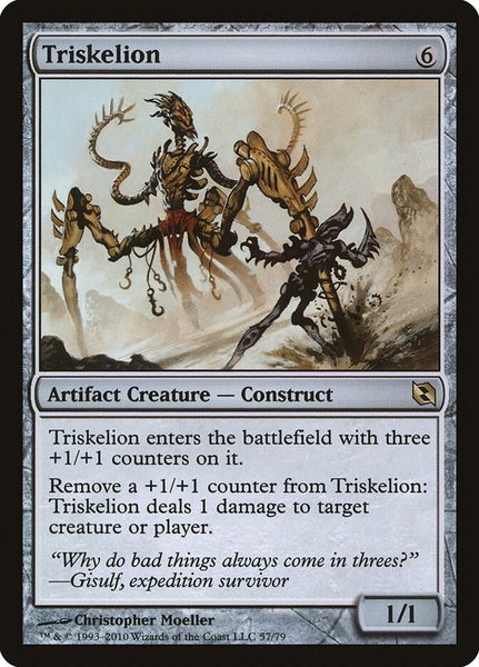 Triskelion - Duel Decks: Elspeth vs. Tezzeret Magic: The Gathering trading card