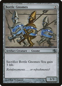 Bottle Gnomes - Duel Decks: Jace vs. Chandra (DD2) #7 - Uncommon Magic: The Gathering Trading Card