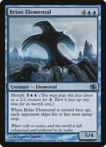 Brine Elemental - Duel Decks: Jace vs. Chandra (DD2) #18 - Uncommon Magic: The Gathering Trading Card
