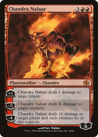 Chandra Nalaar - Duel Decks: Jace vs. Chandra (DD2) #34 - Mythic Magic: The Gathering Trading Card