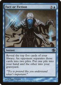 Fact or Fiction - Duel Decks: Jace vs. Chandra (DD2) #26 - Uncommon Magic: The Gathering Trading Card