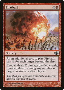 Fireball - Duel Decks: Jace vs. Chandra (DD2) #56 - Uncommon Magic: The Gathering Trading Card