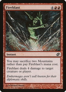 Fireblast - Duel Decks: Jace vs. Chandra (DD2) #55 - Common Magic: The Gathering Trading Card