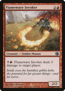 Flamewave Invoker - Duel Decks: Jace vs. Chandra (DD2) #40 - Uncommon Magic: The Gathering Trading Card