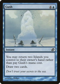 Gush - Duel Decks: Jace vs. Chandra (DD2) #27 - Common Magic: The Gathering Trading Card