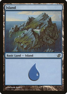 Island (31) - Duel Decks: Jace vs. Chandra (DD2) #31 - Land Magic: The Gathering Trading Card