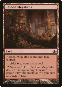 Keldon Megaliths - Duel Decks: Jace vs. Chandra (DD2) #58 - Uncommon Magic: The Gathering Trading Card