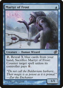 Martyr of Frost - Duel Decks: Jace vs. Chandra (DD2) #2 - Common Magic: The Gathering Trading Card