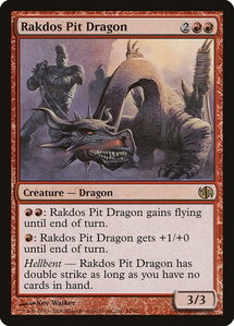 Rakdos Pit Dragon - Duel Decks: Jace vs. Chandra (DD2) #44 - Rare Magic: The Gathering Trading Card