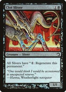 Clot Sliver - Premium Deck Series: Slivers (PDS) #5 - Common Magic: The Gathering Trading Card