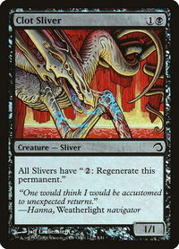 Clot Sliver - Premium Deck Series: Slivers (PDS) #5 - Common Magic: The Gathering Trading Card