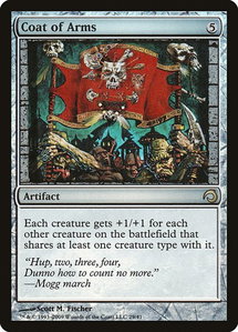 Coat of Arms - Premium Deck Series: Slivers (PDS) #29 - Rare Magic: The Gathering Trading Card