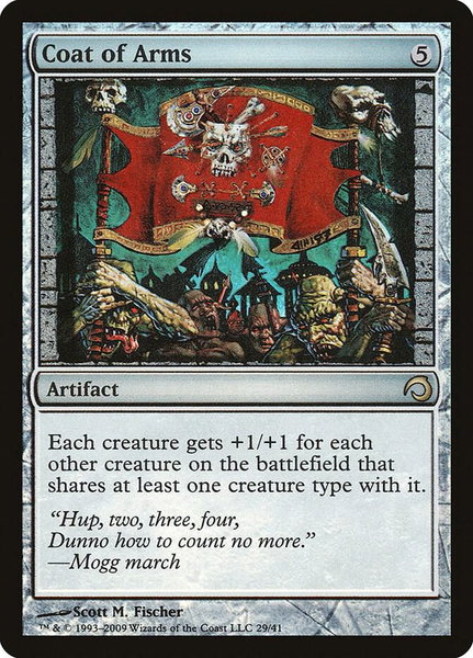 Coat of Arms - Premium Deck Series: Slivers Magic: The Gathering trading card