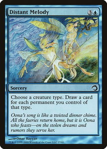 Distant Melody - Premium Deck Series: Slivers (PDS) #27 - Common Magic: The Gathering Trading Card
