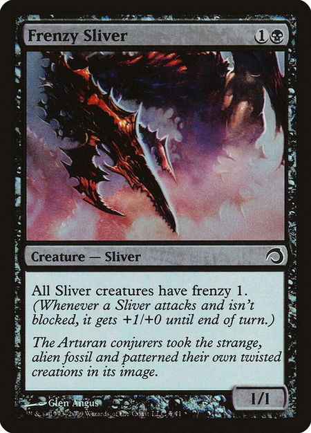 Frenzy Sliver - Premium Deck Series: Slivers Magic: The Gathering trading card