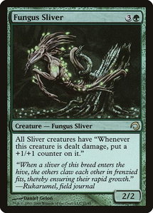Fungus Sliver - Premium Deck Series: Slivers (PDS) #21 - Rare Magic: The Gathering Trading Card
