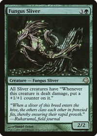 Fungus Sliver - Premium Deck Series: Slivers (PDS) #21 - Rare Magic: The Gathering Trading Card