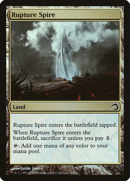 Rupture Spire - Premium Deck Series: Slivers Magic: The Gathering trading card