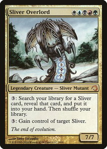 Sliver Overlord - Premium Deck Series: Slivers (PDS) #24 - Mythic Rare Magic: The Gathering Trading Card