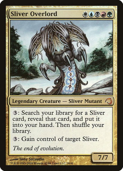 Sliver Overlord - Premium Deck Series: Slivers Magic: The Gathering trading card