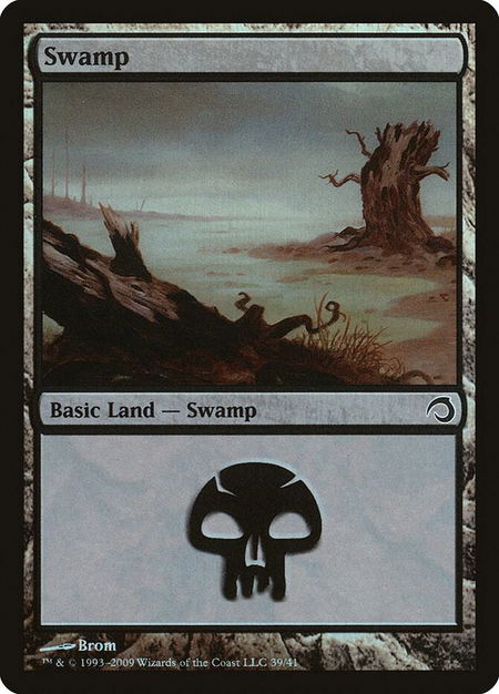 Swamp (39) - Premium Deck Series: Slivers Magic: The Gathering trading card