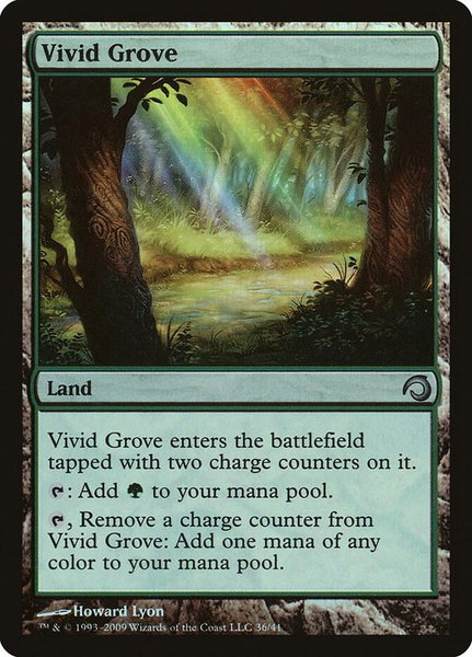 Vivid Grove - Premium Deck Series: Slivers Magic: The Gathering trading card