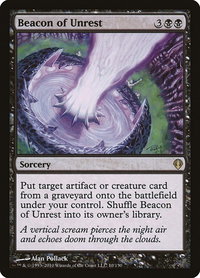 Beacon of Unrest - Archenemy (ARC) #10 - Rare Magic: The Gathering Trading Card