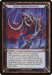 Dance, Pathetic Marionette (Archenemy) - Oversize Cards (OVER) #6★ - Common Magic: The Gathering Trading Card